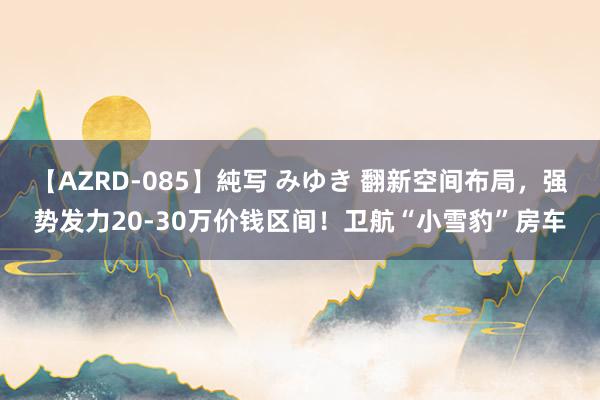 【AZRD-085】純写 みゆき 翻新空间布局，强势发力20-30万价钱区间！卫航“小雪豹”房车