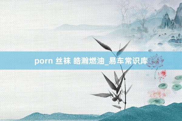 porn 丝袜 皓瀚燃油_易车常识库